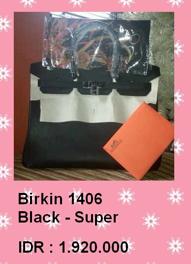 Birkin new edition 1406 black super